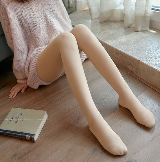 Fleece-Lined Tights for Women - Autumn/Winter Style